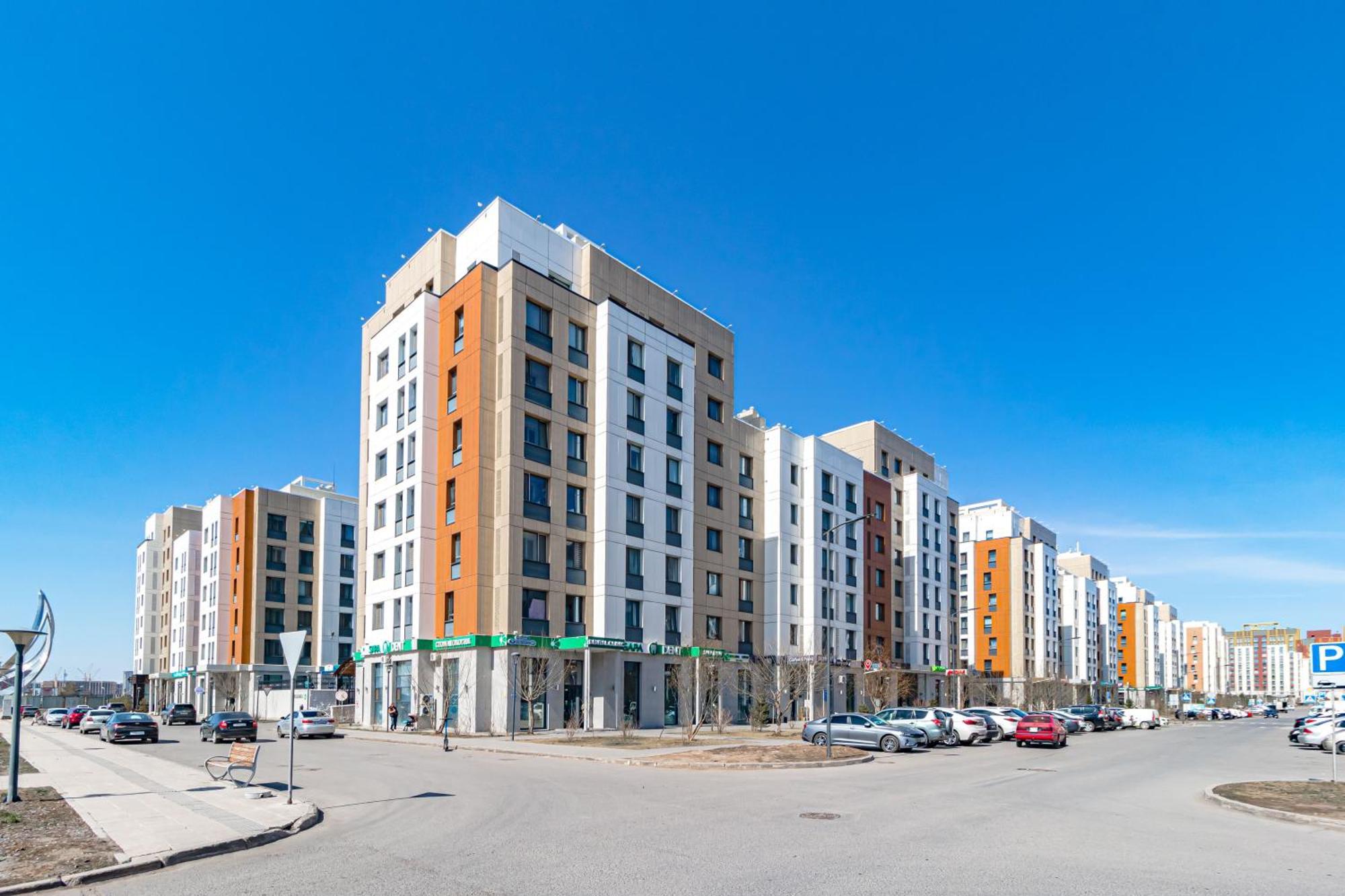 Просторная Квартира В Expo Boulevard Asztana Kültér fotó