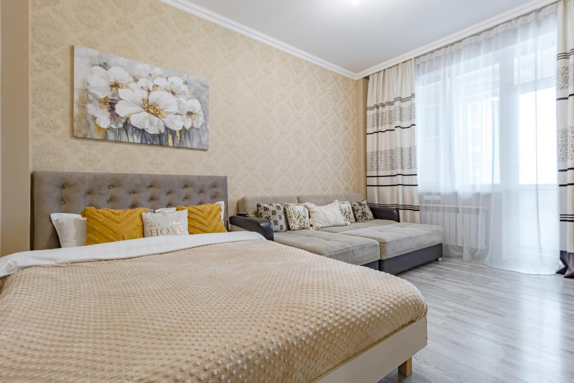 Просторная Квартира В Expo Boulevard Asztana Kültér fotó
